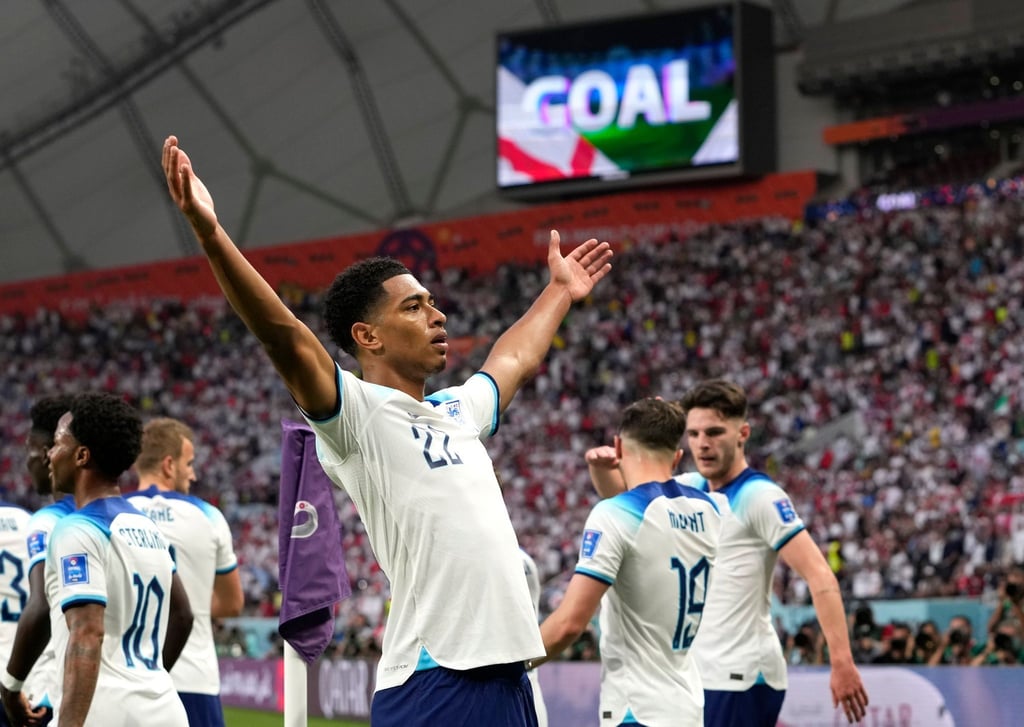 Englands Jude Bellingham traf beim Auftaktsieg gegen den Iran.