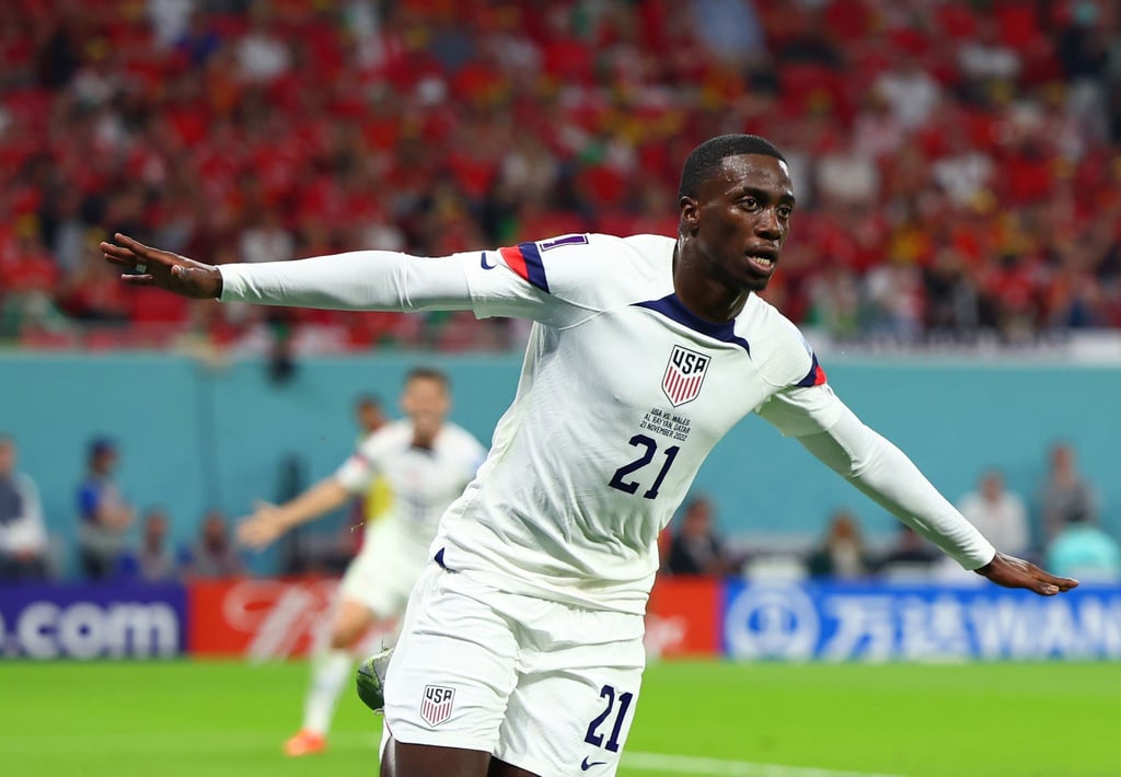 Traf vor den Augen seines berühmten Vaters: Timothy Weah.