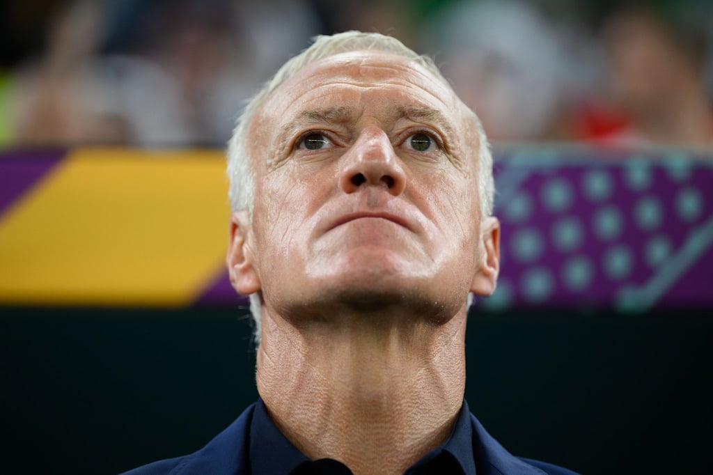 Frankreichs Nationaltrainer Didier Deschamps hadert mit dem Spiel gegen Tunesien.