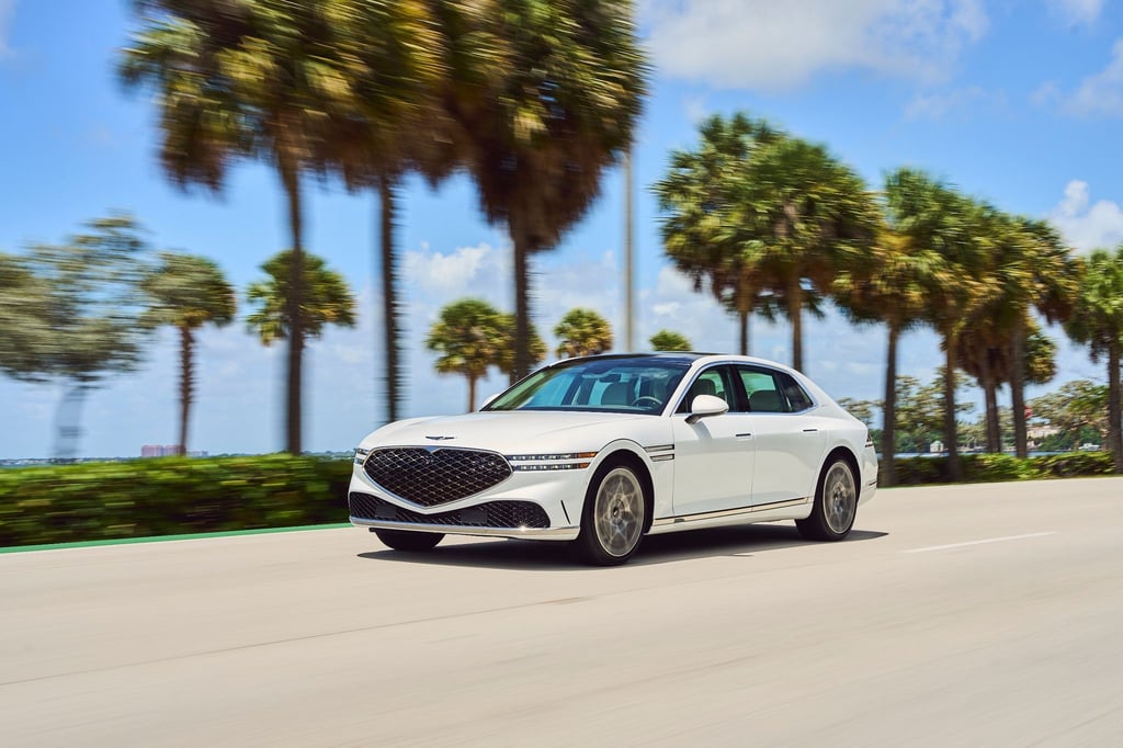 Luxuriöser Export: Genesis liebäugelt damit, die Luxuslimousine G90 auch nach Europa zu bringen.