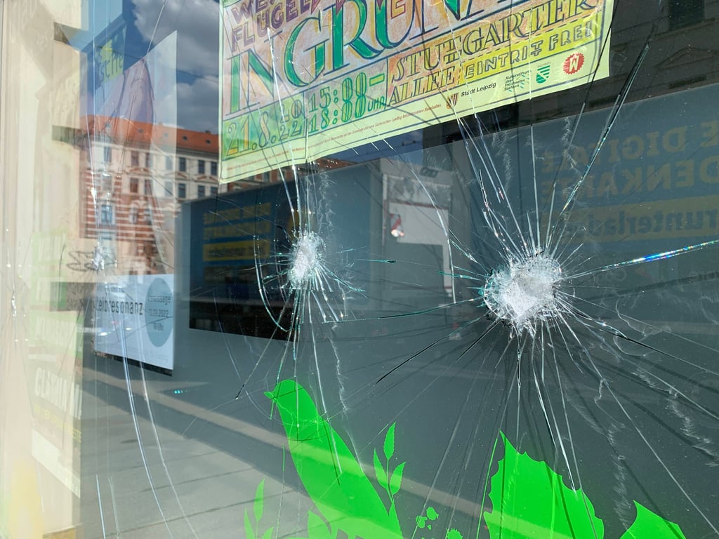 Nicht das erste Mal: Parteibüro der Grünen bei Lützerath-Protest in Leipzig angegriffen
