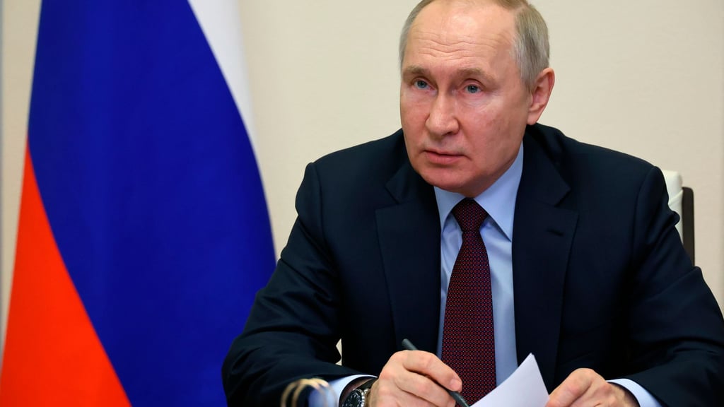 „Kein Grund, um eine Pause zu machen“: Wladimir Putin.