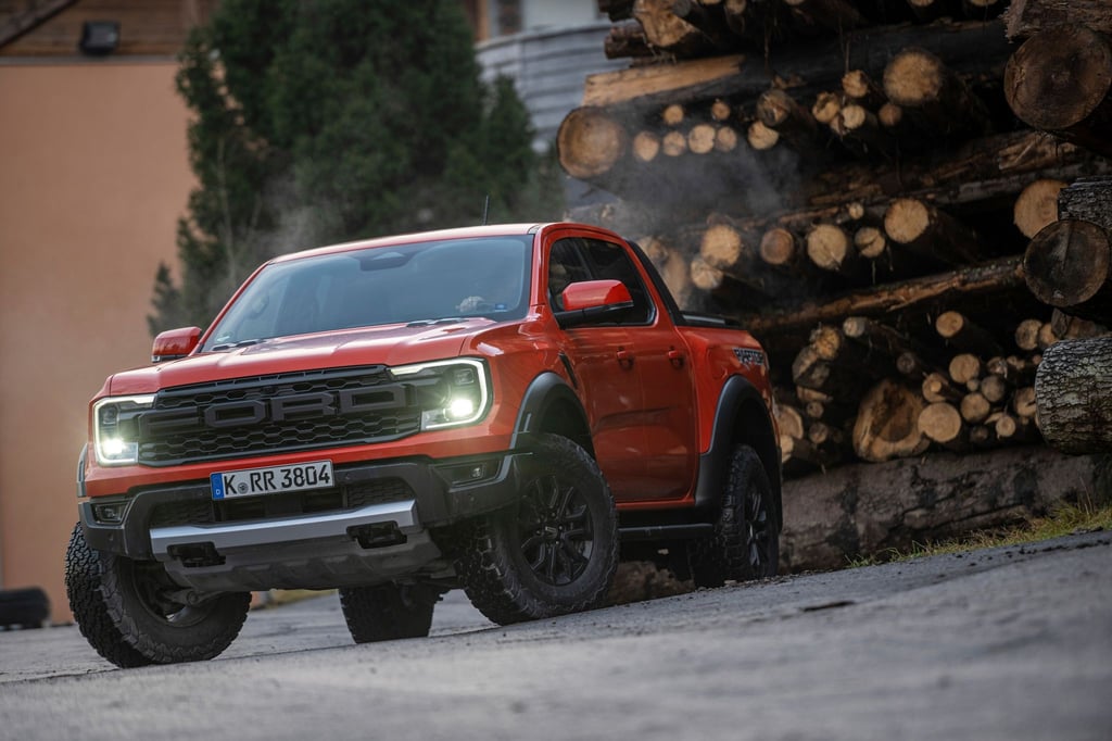 Exklusiver Offroader: Die neue Generation des Ranger bringt Ford zunächst in der bis zu rund 300 PS starken Raptor-Ausführung.