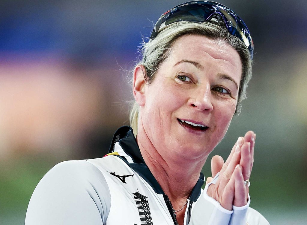 Lief die 5000 Meter in 7:14,35 Minuten: Die 50-jährige Claudia Pechstein