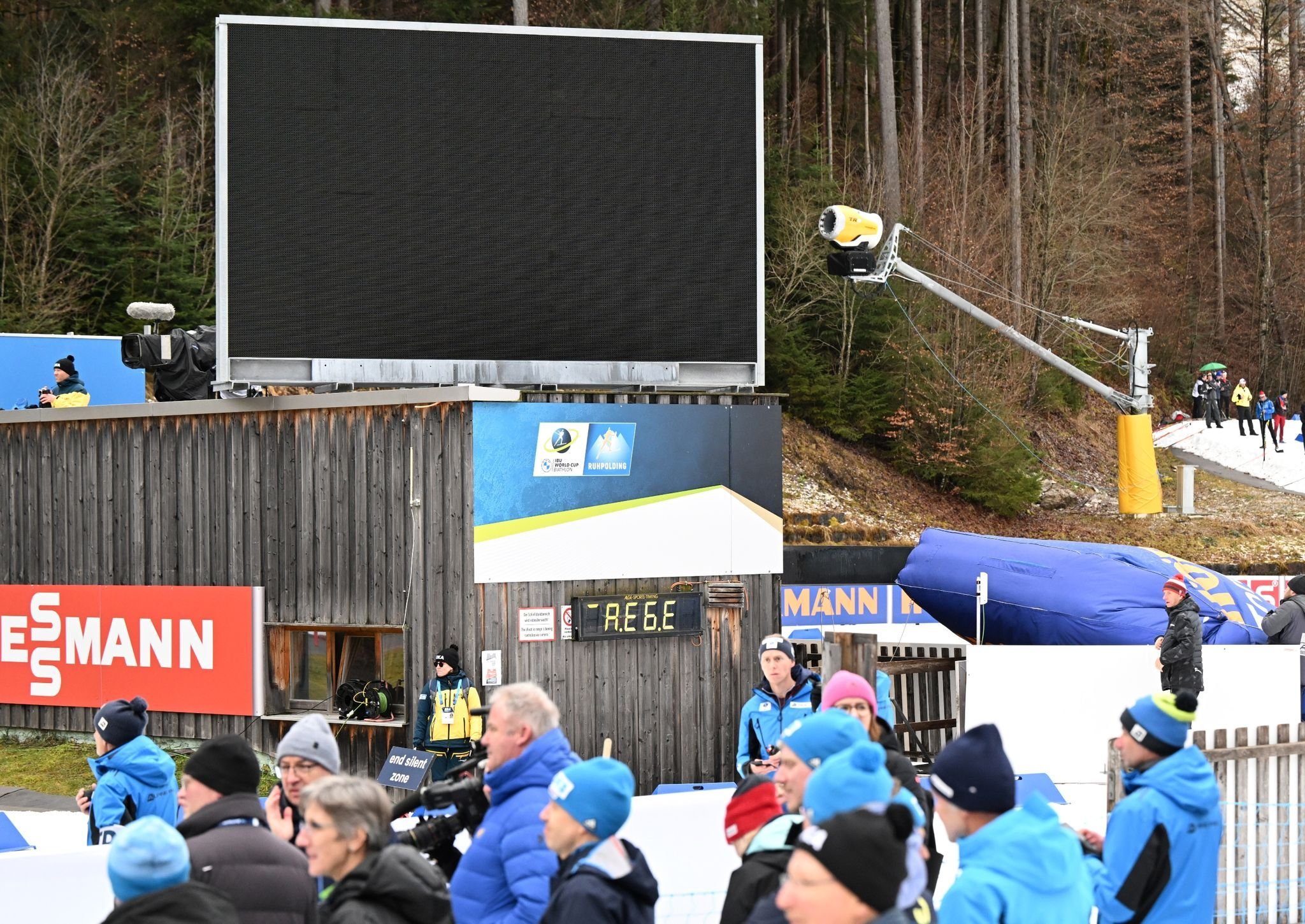 Biathlon-Weltcup in Ruhpolding: Extra-Batteriesystem rettete Ergebnisse nach Stromausfall