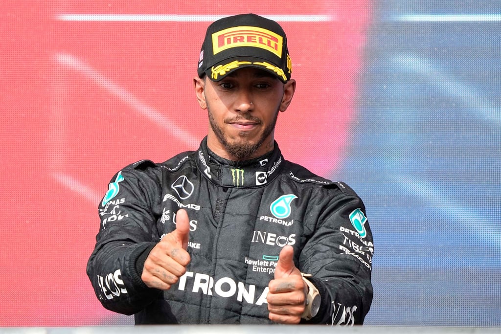 Freut sich auf Mick Schumacher: Mercedes-Pilot Lewis Hamilton.