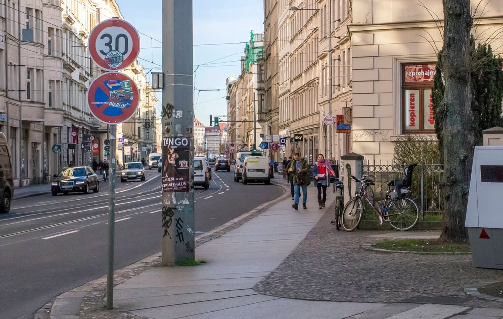 Leipzig will mehr Tempo 30 in der Stadt.