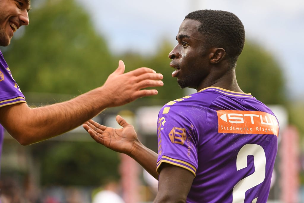 Solomon Bonnah kommt nicht mehr zum Zug bei Klagenfurt.