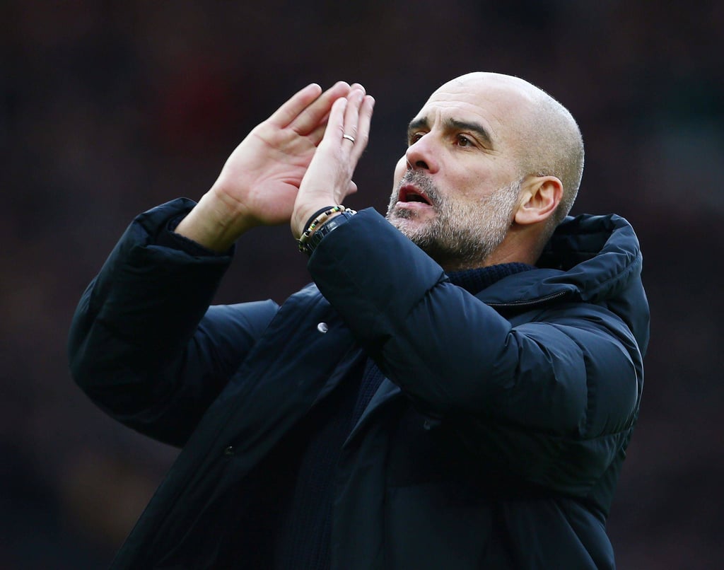 Pep Guardiola hat die Meisterschaft abgeschrieben.