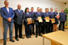 Zur Jahreshauptversammlung der Annaburger Feuerwehr wurden zahlreiche Kameraden für ihre ehrenamtlichen  Dienste  für die Heidestadt gewürdigt.