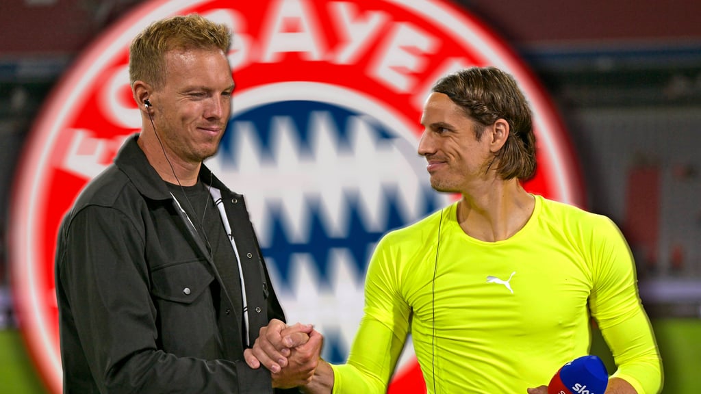 Braucht keine lange Eingewöhnungszeit: Julian Nagelsmann mit dem demnächst in München erwarteten neuen Bayern-Keeper Yann Sommer.