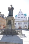 Symbolfoto - Das Luther-Denkmal in Eisleben