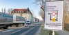 Die Schilder – wie hier im Harzweg – stehen bereits. Ab Montag soll an der Ortsdurchfahrt Quedlinburg wieder gebaut werden.
