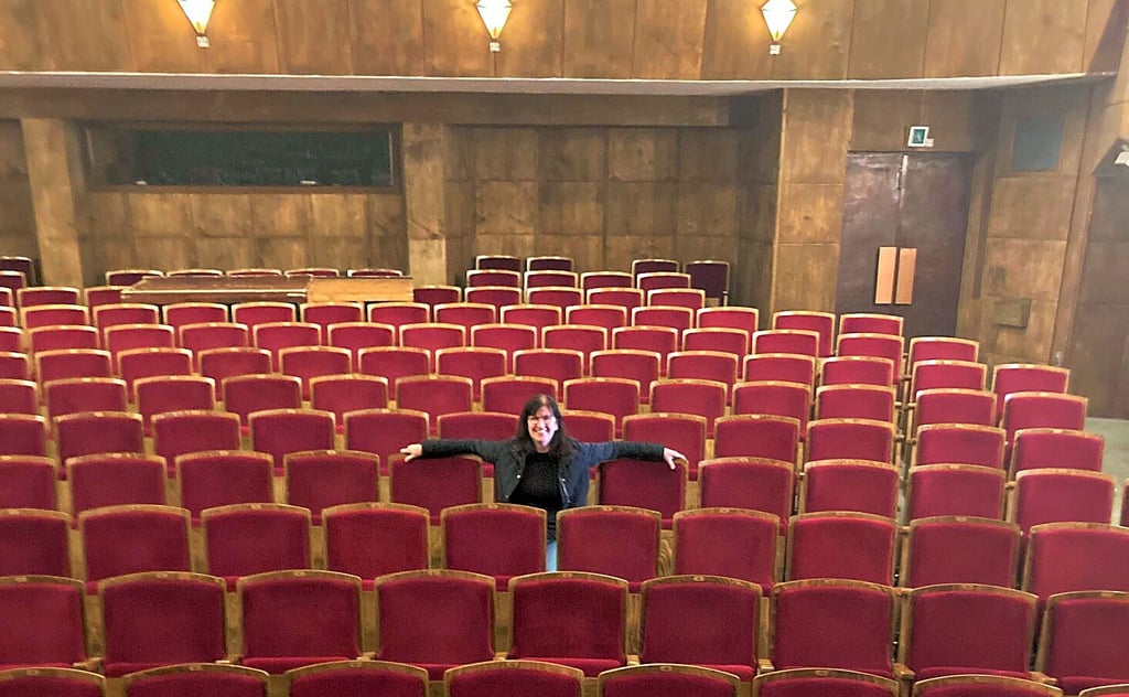 Diana Pielorz vor genau einem Jahr: Damals, im Januar 2022, berichtete sie, wie es der Phönix Theaterwelt in Pandemiezeiten erging.