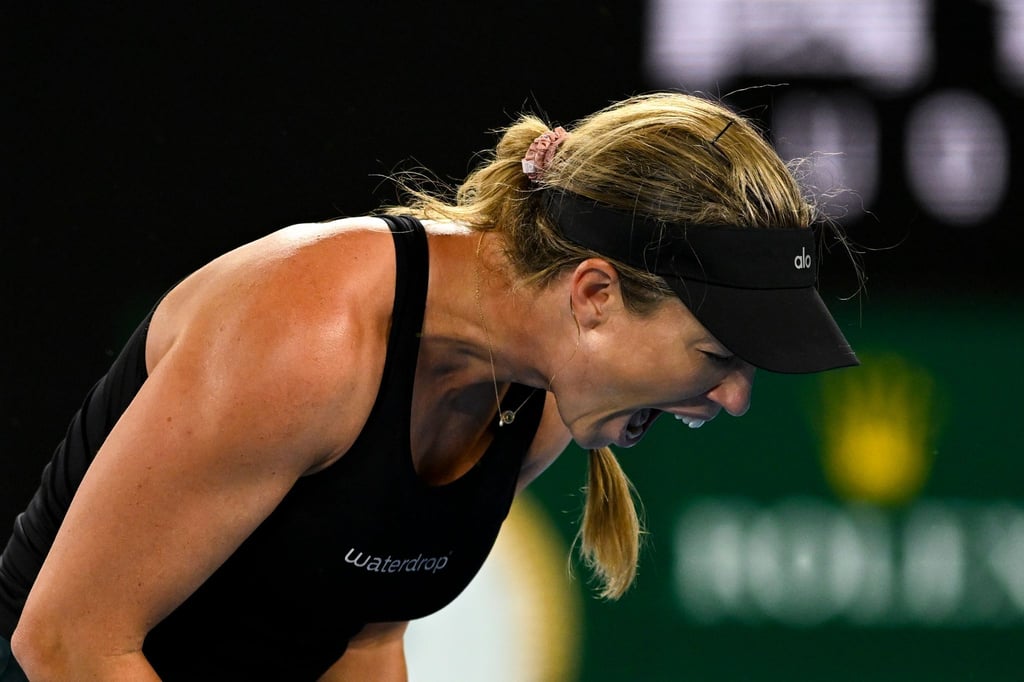 Danielle Collins ist bei den Australian Open ein kleiner Fauxpas passiert.
