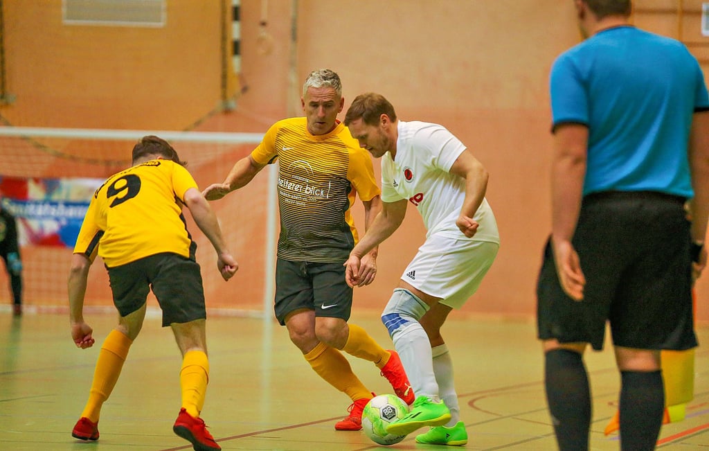 Bei der Vorrunde der Stadtmeisterschaft Merseburg traf unter anderem der FC Montenegro auf den Merseburger FC.