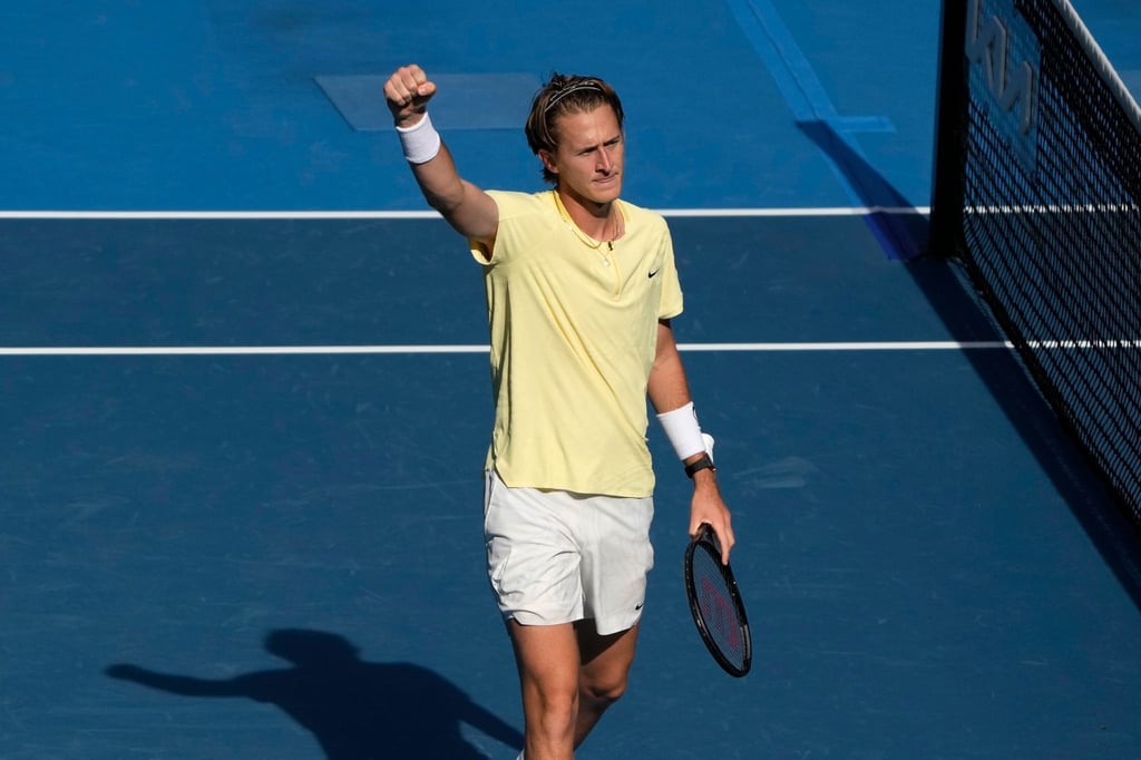 Sebastian Korda besiegte im Achtelfinale Hubert Hurkacz in fünf Sätzen.