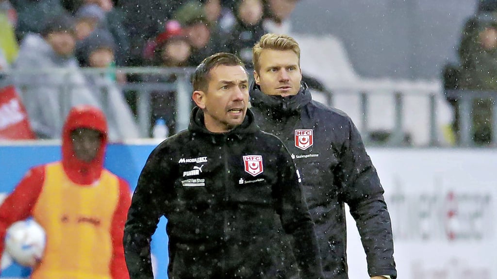 HFC-Trainer André Meyer und seine Mannschaft könnten am Sonntag, wie schon in Essen, widrige Wetter-Bedingungen erwarten.