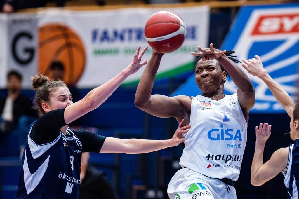 Uju Ugoka überzeugte beim Gisa Lions MBC gegen Freiburg.