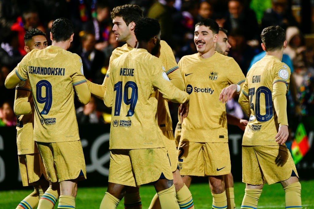 Der FC Barcelona setzte sich locker im Pokal durch.
