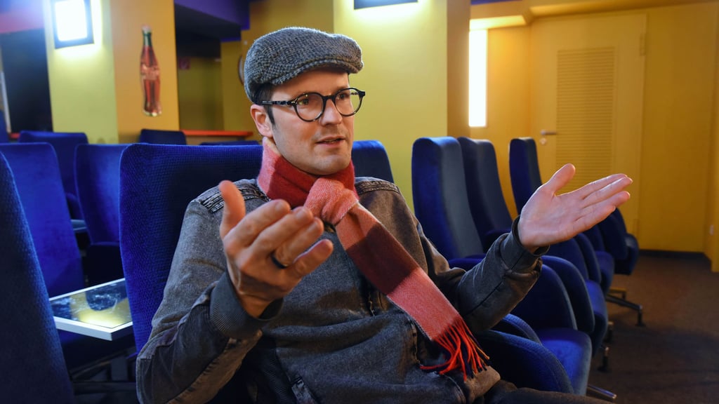 Mit „Optimismus ist Pflicht!“ will Stephan Strobel im Clubkino des Filmpalastes eine monatliche Veranstaltungsreihe starten.