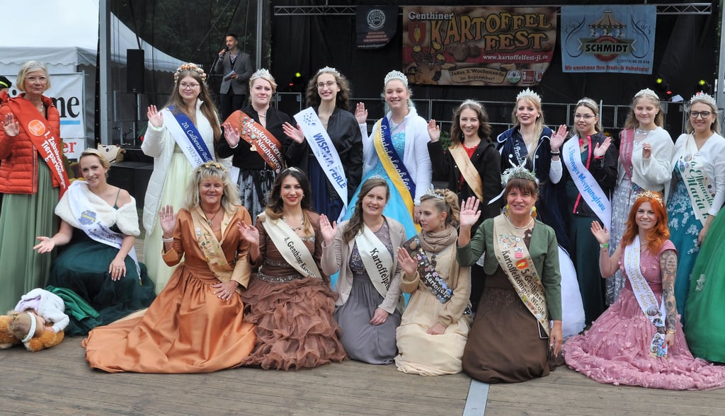 Die gekrönten Häupter der Region werden sich auch 2023 wieder beim Kartoffelfest in Genthin treffen.