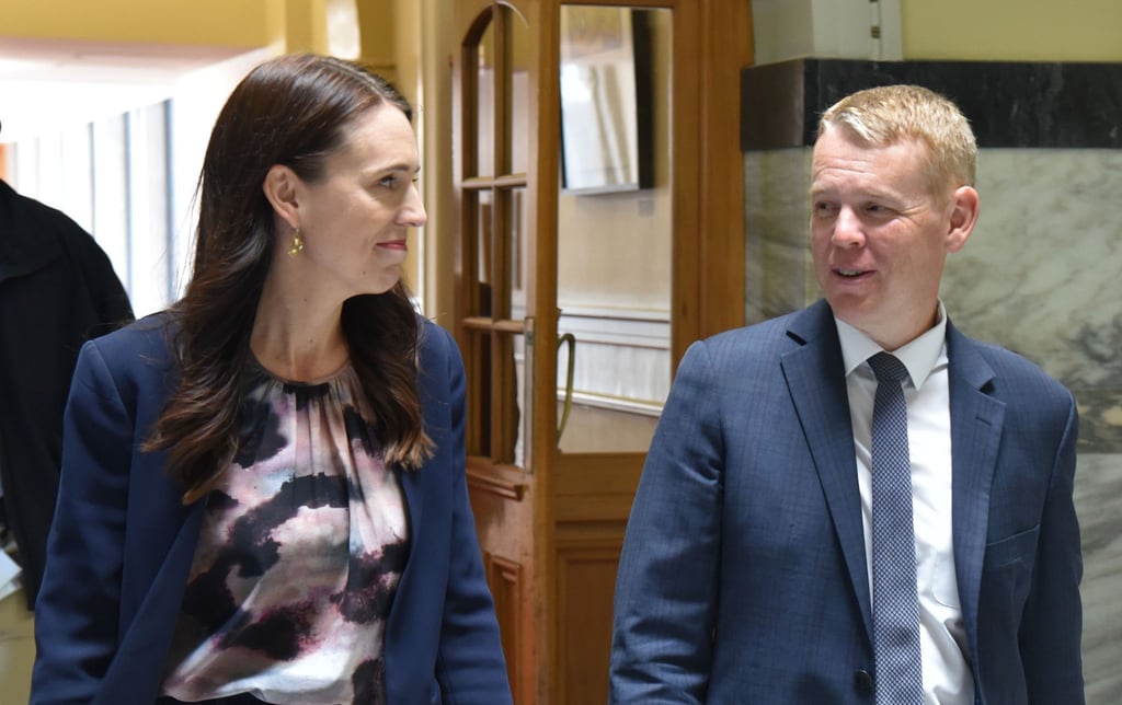 Jacinda Ardern wird das Zepter bald in die Hand von Chris Hipkins geben.