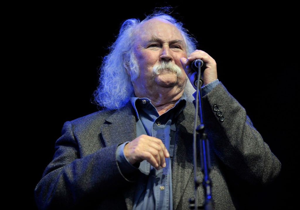David Crosby wurde auch in „Rock and Roll Hall of Fame“ berufen.