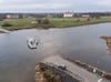 Seit 2022 mit neuem Pächter: Die Elbefähre Pretzsch bringt Passagiere nach Mauken und zurück.