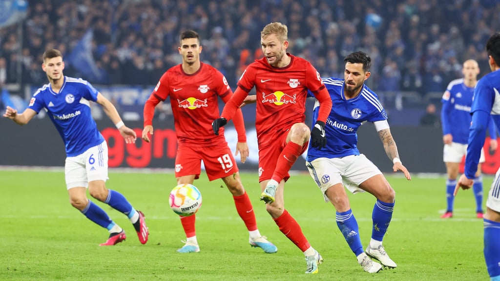 Gutes Spiel auf Schalke: Konrad Laimer.
