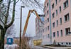  Der  Wohnblock in der Gartenstraße 10-13 muss weichen. Pläne für eine Nutzung der entstehenden Lücke gibt es laut Eigentümer noch nicht.