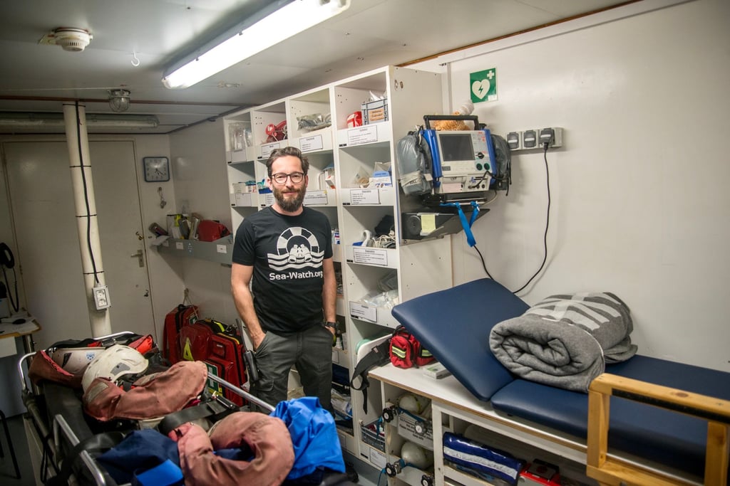 Thomas Wieland aus Magdeburg war Teil des medizinischen Teams an Bord der „Sea Watch 3" um Flüchtlinge in Seenot zu retten.