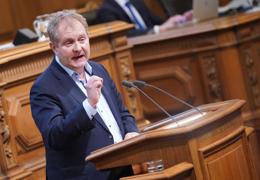 Jens Kerstan (Bündnis 90/Die Grünen), Senator für Umwelt, Klima, Energie und Agrarwirtschaft in Hamburg.