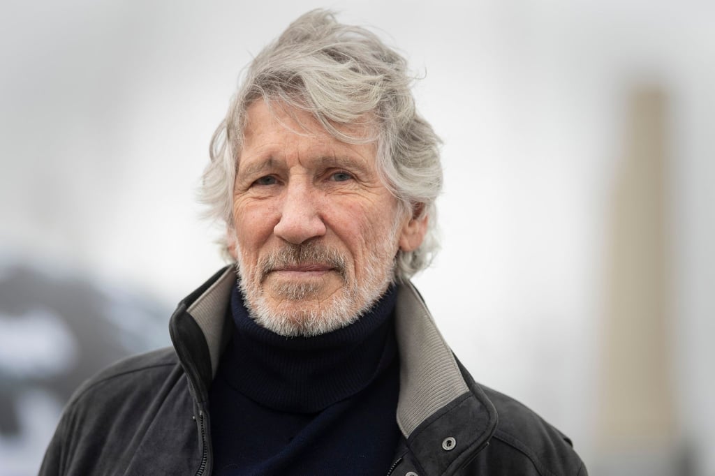 Roger Waters, Mitbegründer und Bassist der Rockband Pink Floyd, schaut in die Kamera.
