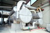 Behälter eines Wärmetauschers in einer Lithium-Pilotanlage der Natürlich Insheim GmbH, einem Tochterunternehmen der Vulcan Energy, in Rheinland-Pfalz.