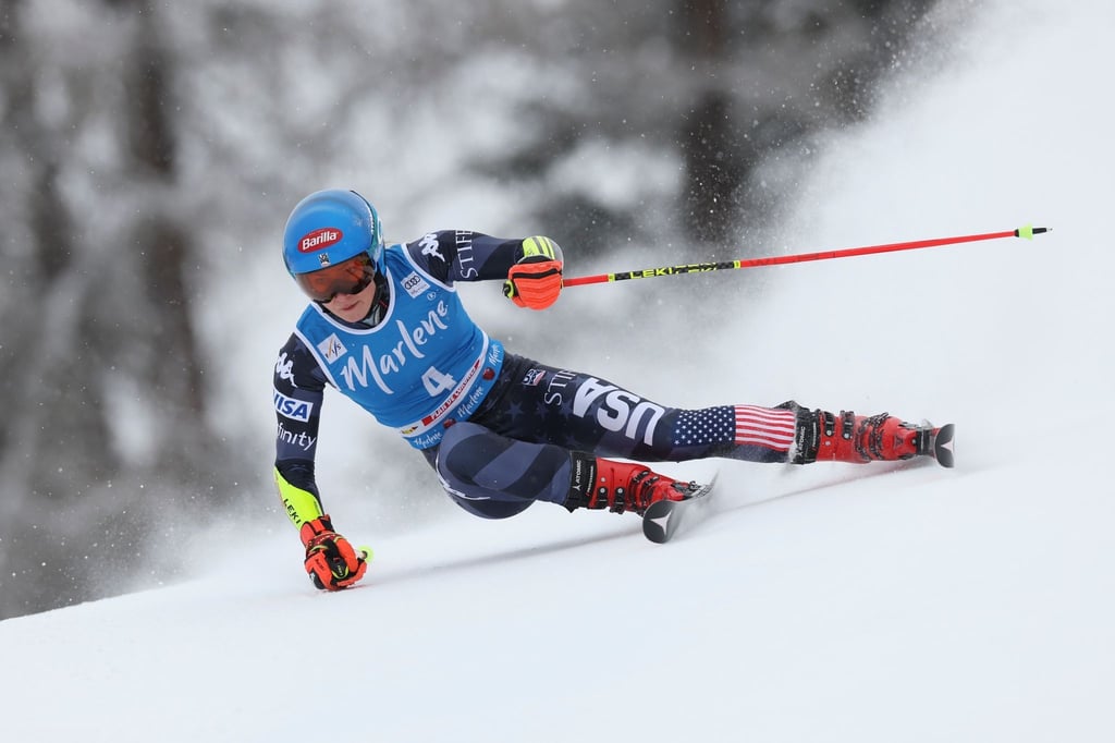 Fuhr zu einem historischen Sieg am Kronplatz: Mikaela Shiffrin.