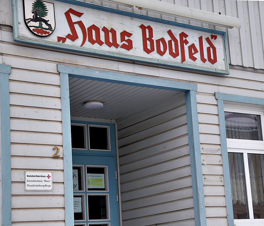 Nix mehr los: Die Sozialstation Harz des Deutschen Roten Kreuzes mitten in Elbingerode ist nicht mehr besetzt.