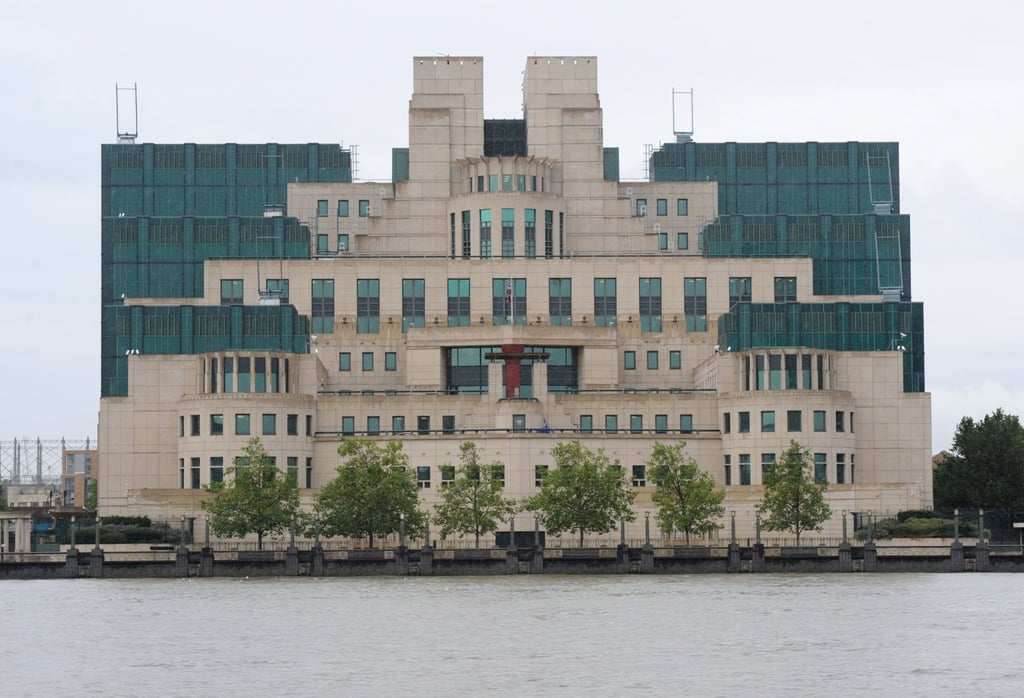 Die Zentrale des britischen Geheimdienstes in London.