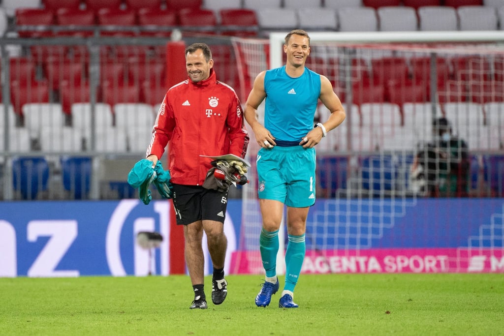Ende eines Erfolgsduos: Toni Tapalovic (l) und Manuel Neuer.
