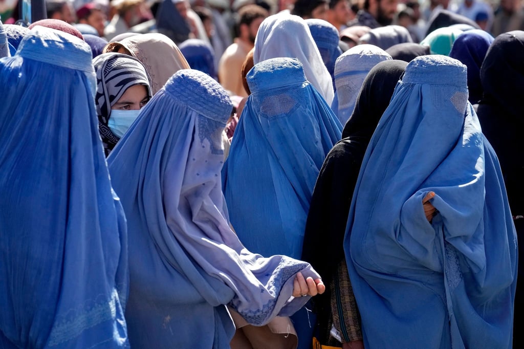 Die Taliban stehen international wegen einer massiven Beschneidung von Frauenrechten in der Kritik.