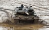 Die Ukraine und weitere Länder haben lange auf die Lieferung gedrängt: ein Leopard-Kampfpanzer vom Typ 2A6.