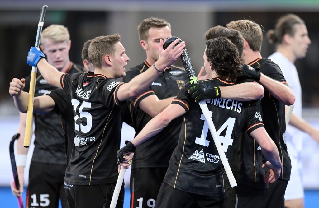 Deutschlands Hockey-Männer stehen in Indien im WM-Viertelfinale.