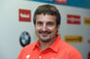 Georg Hackl, dreimaliger Rodel-Olympiasieger, gibt eine Pressekonferenz.