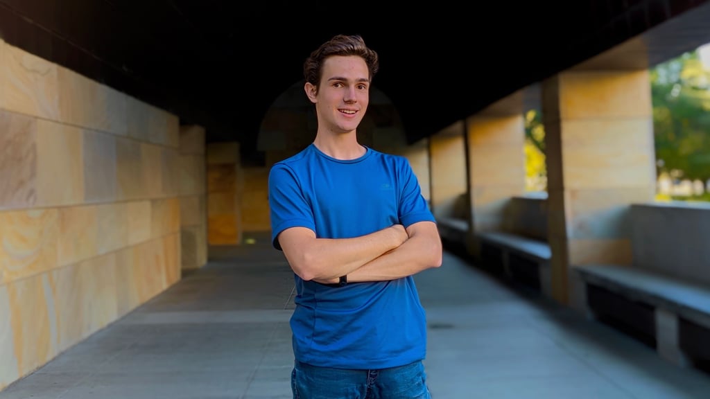 Stefan Neuber hat mit seiner Mathe-Lern-App "MatheX" inzwischen schon internationale Preise gewonnen.