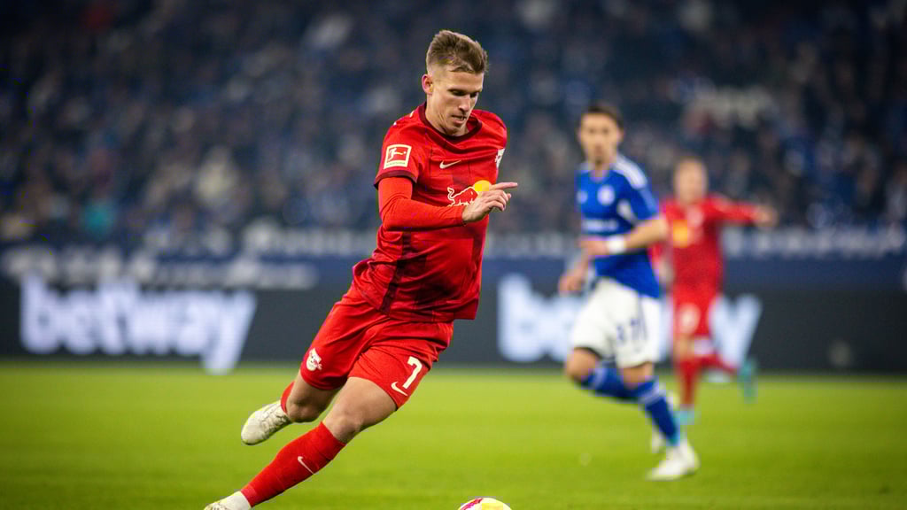 „Wir wünschen uns, dass er in den nächsten Wochen genauso abliefert“, wie auf Schalke: Marco Rose über Dani Olmo.