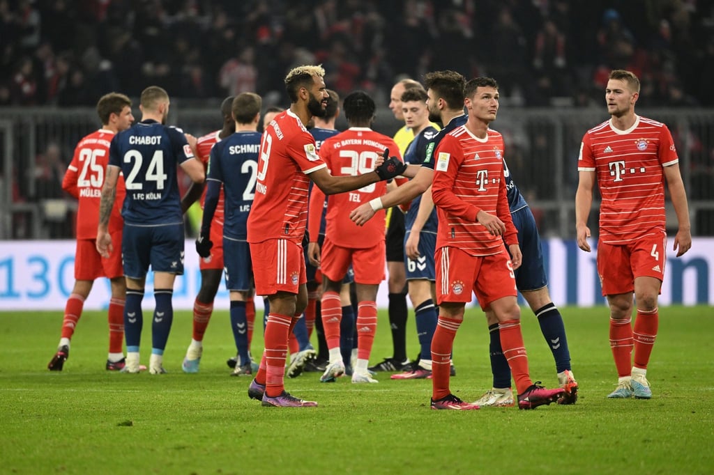 Der FC Bayern und der 1. FC Köln trennten sich 1:1.