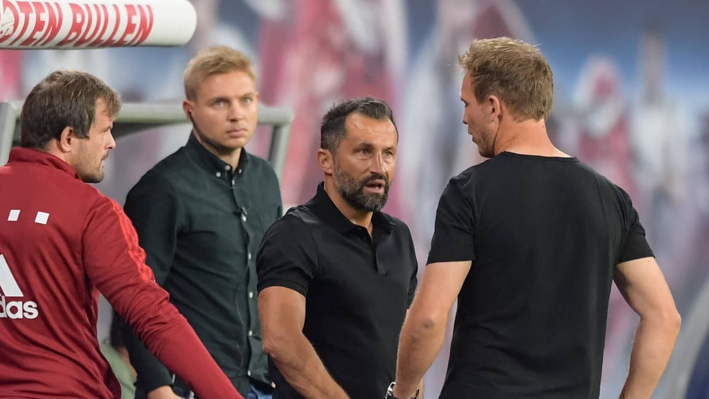Julian Nagelsmann (r) und Toni Tapalovic (l) arbeiteten hier noch zusammen.