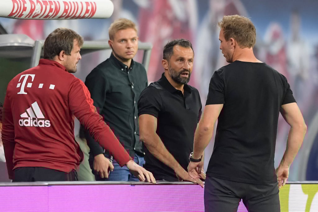 Julian Nagelsmann (r) und Toni Tapalovic (l) arbeiteten hier noch zusammen.