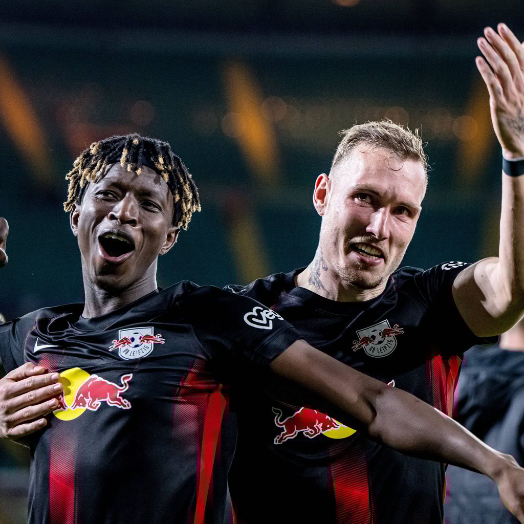 Duo zurück in der Startelf von RB: Haidara und Raum.