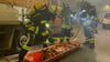 Einsatzkräfte der Magdeburger Feuerwehren probten am Sonnabend (28. Januar 2023) den Ernstfall im neuen City-Tunnel.